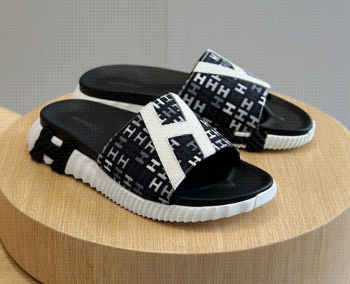 Hermes H Pattern Slides [21 styles]