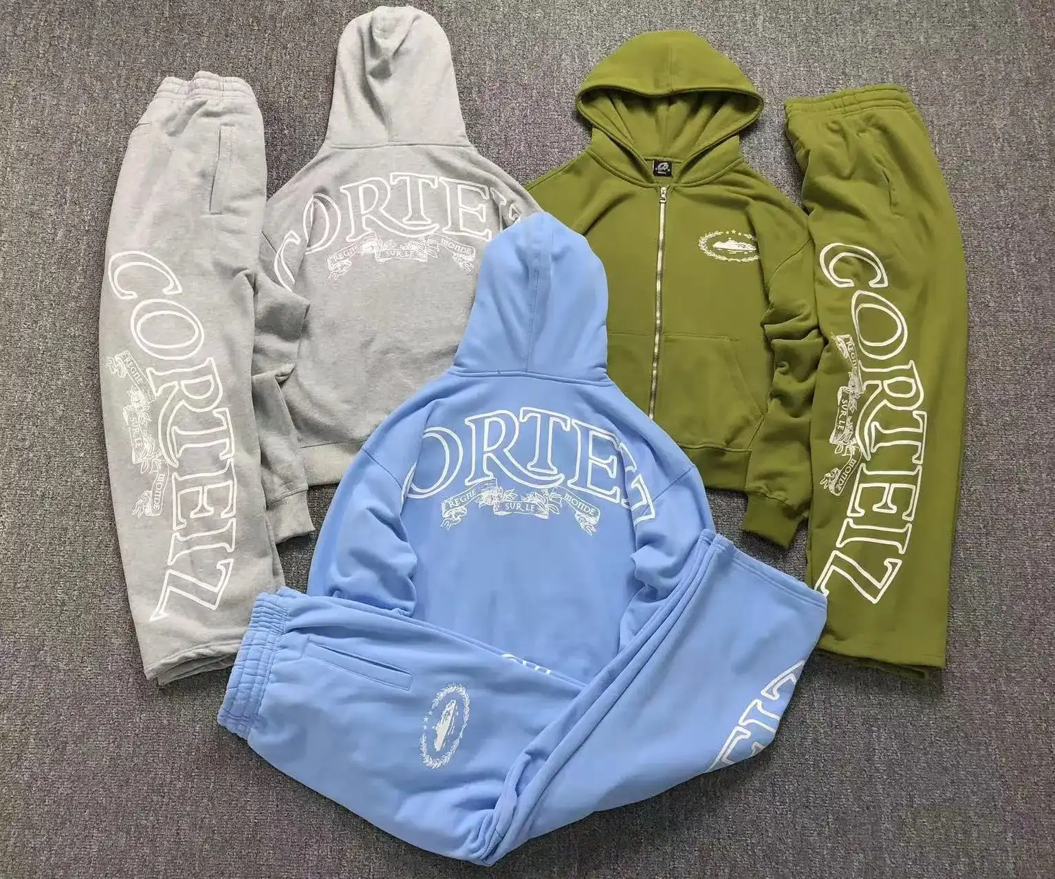 Cortez Track Jacket & Pants Set [40 styles] 2