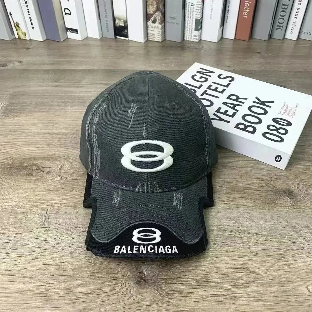 Balenciaga Triple B Peaked Cap Cotton Polyester [4 styles] 3