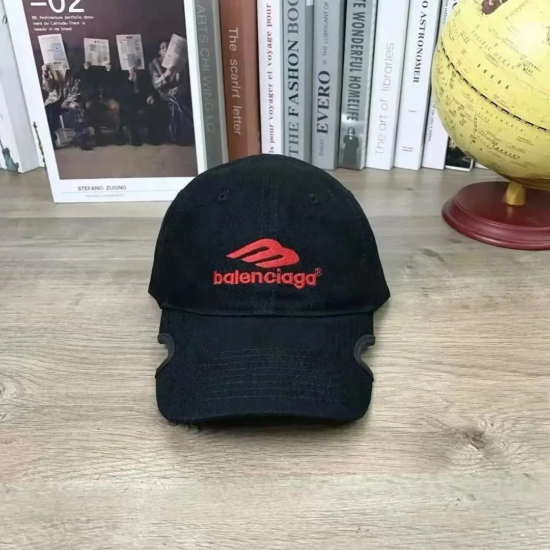 Balenciaga Triple B Peaked Cap Cotton Polyester [4 styles] 5