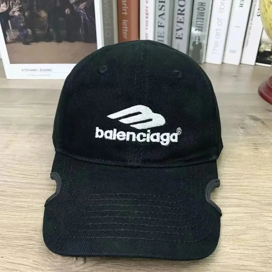 Balenciaga Triple B Peaked Cap Cotton Polyester [4 styles] 6