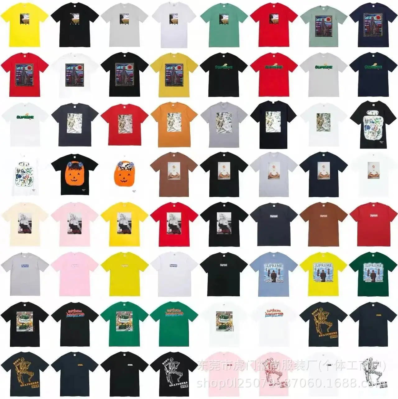 Supreme T Shirt [38 styles]
