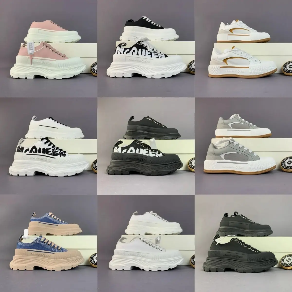 Alexander Mcqueen Chunky Sneakers [13 styles]