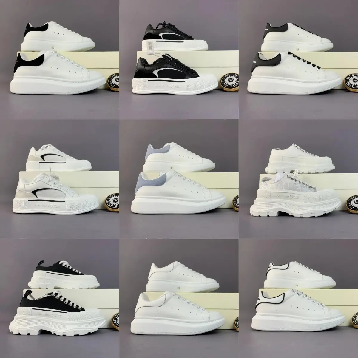 Alexander Mcqueen Chunky Sneakers [13 styles] 2